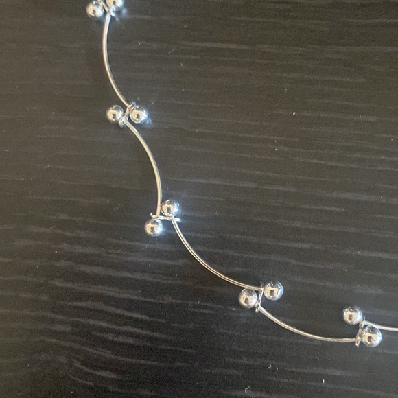 Sterling Silver Necklace/Choker - Picture 3 of 3